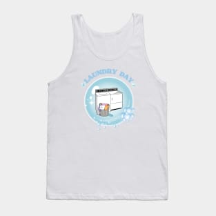 Laundry Day Bubble Tank Top